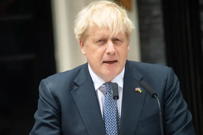 Boris Johnson said he would resign in a speech to the nation yesterday
