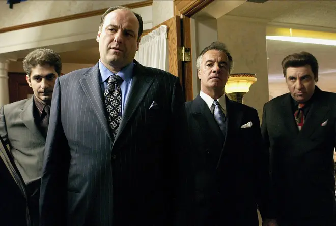 Sopranos star Tony Sirico (second from right) has died aged 79.