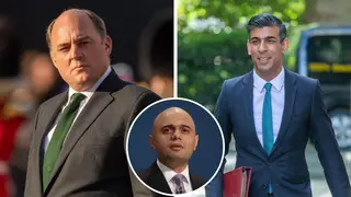 Ben Wallace has ruled himself out of the Tory leadership contest, while Rishi Sunak has reportedly urged Sajid Javid to step aside and join his campaign.