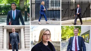Eleven MPs have now thrown their hat in the ring, including Rishi Sunak, Liz Truss, Grant Shapps, Nadhim Zahawi, Penny Mordaunt and Jeremy Hunt.