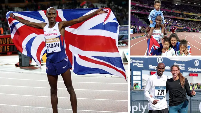 Olympian Mo Farah has opened up about his past