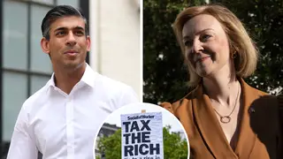 Liz Truss is one of many candidates who have promised tax cuts - but Rishi Sunak has said they must wait until after inflation has fallen