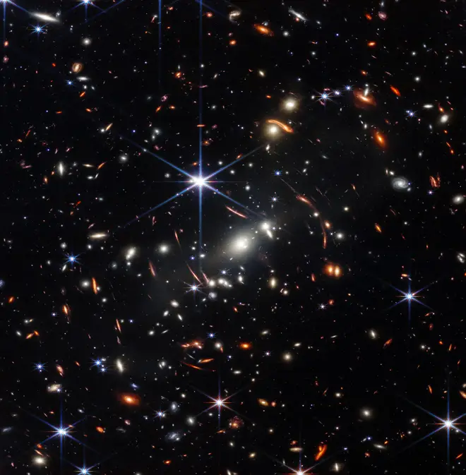 NASA’s James Webb Space Telescope has produced the deepest & sharpest infrared image of the distant universe to date.