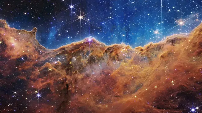 Baby stars in the Carina Nebula