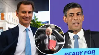 Jeremy Hunt has announced he is backing Rishi Sunak as he is eliminated from leadership race with Zahawi