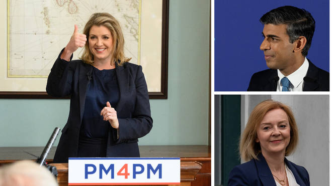 Penny Mordaunt came second in Wednesday's vote, with Rishi Sunak in first and Liz Truss in third