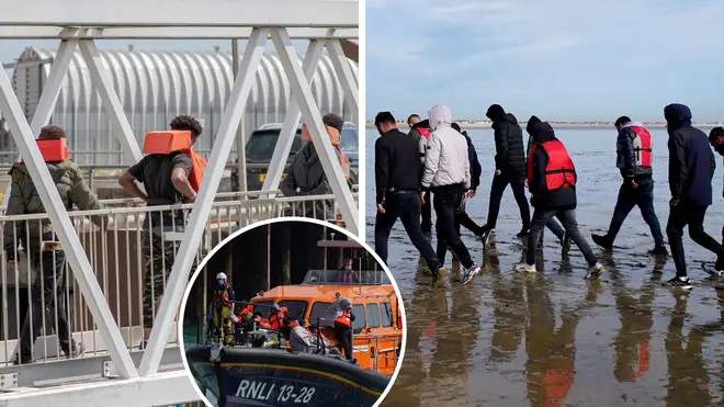 Deported criminals are among thousands of migrants who crossed the channel this year