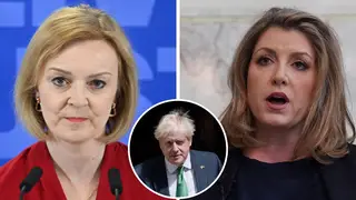 Liz Truss launched her leadership campaign against Penny Mordaunt.