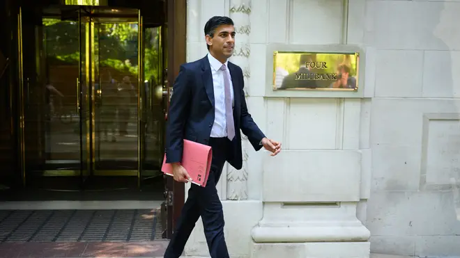 Rishi Sunak, who remains the frontrunner said he was "incredibly grateful" for the support of Tory MPs