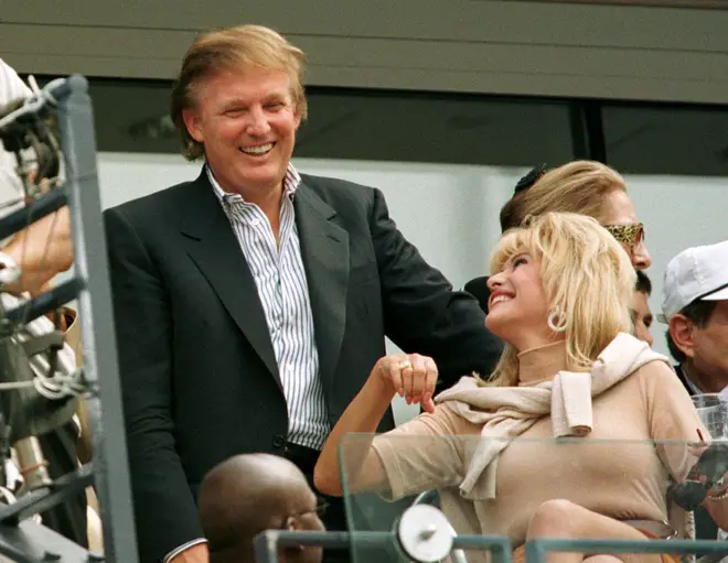 Donald and Ivana Trump in 1997