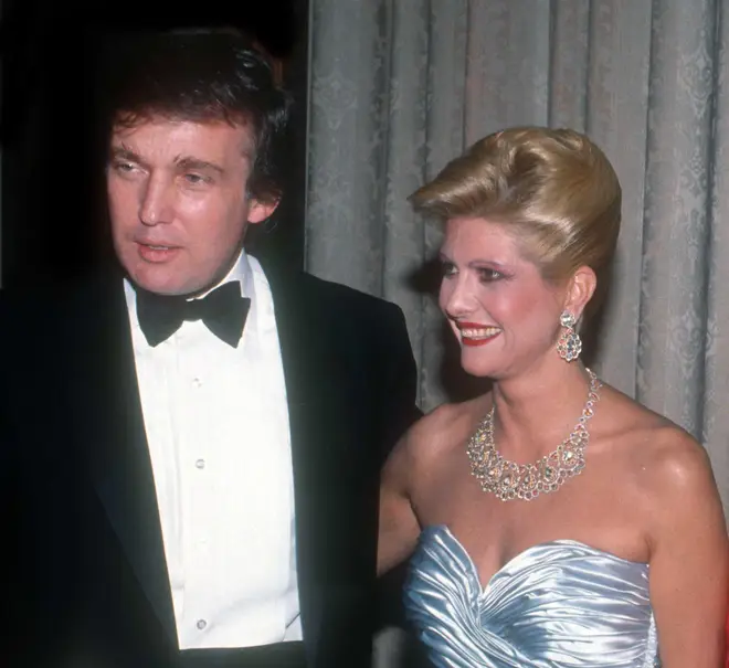 Mr Trump said he was "so proud" of his ex-wife