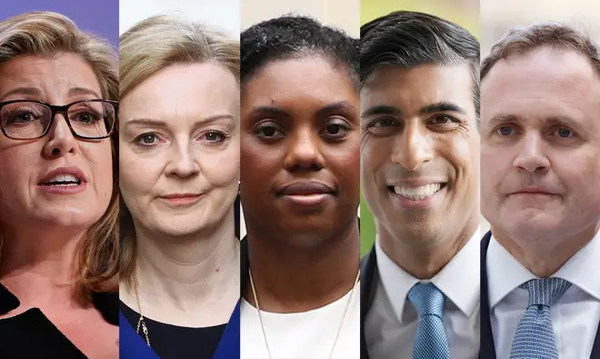 The five remaining Tory leadership candidates faced tough questions on Friday night