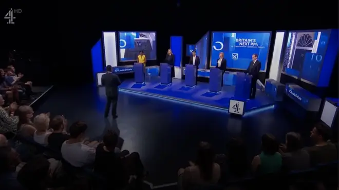 The first televised leadership debate took place on Friday