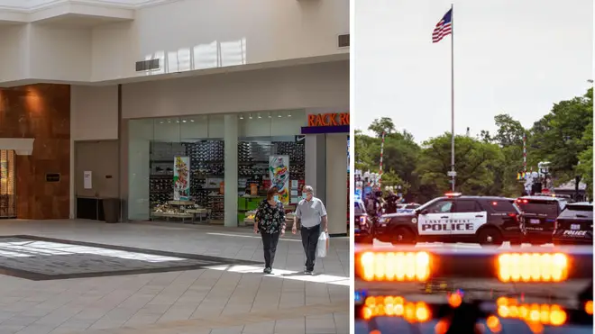 Three people have been killed and two left wounded after a shooting at an Indiana mall