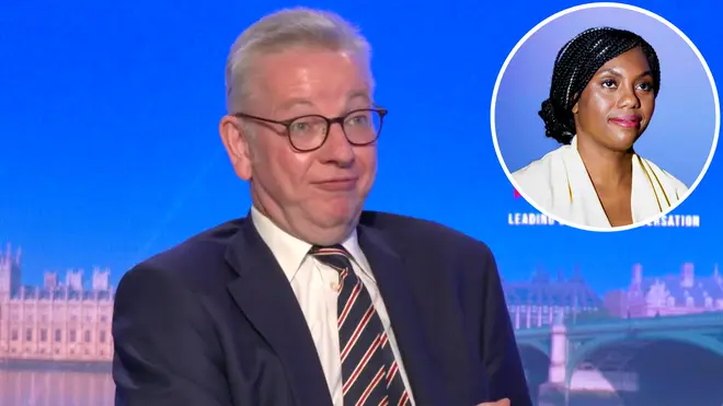 Kemi Badenoch backer Michael Gove today told LBC he will "serve in any government of any Conservative leader".