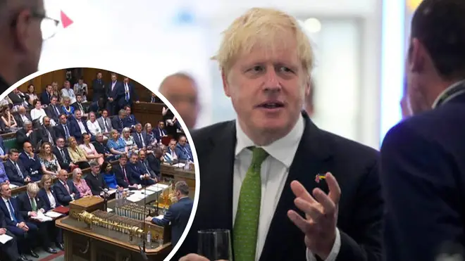 Boris Johnson's government has won a confidence vote after a long debate