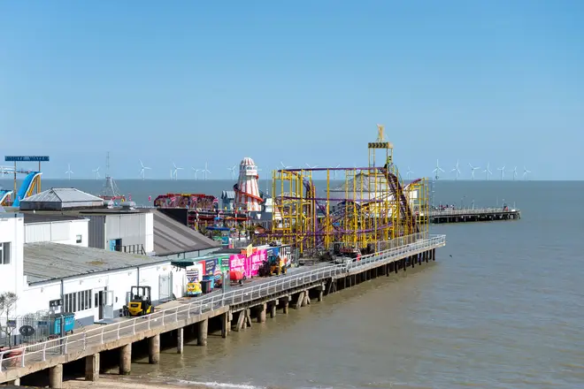 A swimmer is missing at sea after entering the water near Clacton Pier