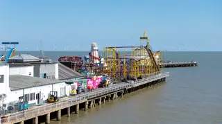 A swimmer is missing at sea after entering the water near Clacton Pier