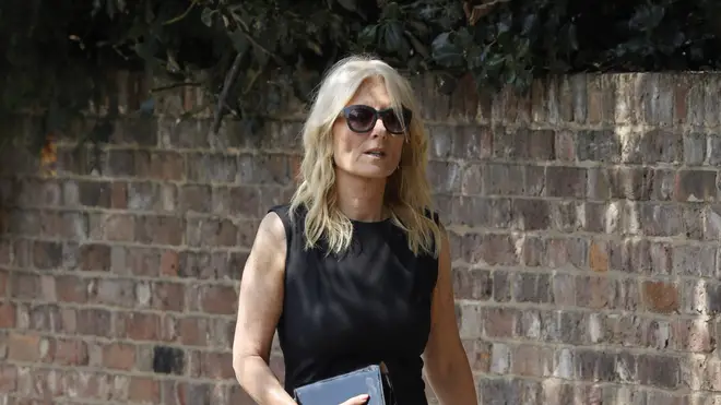 Gaby Roslin paid her respects