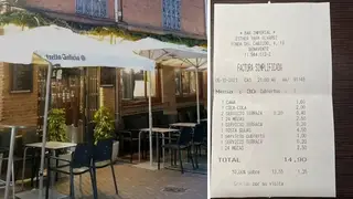 Spanish bar slammed for charging tourists for cutlery