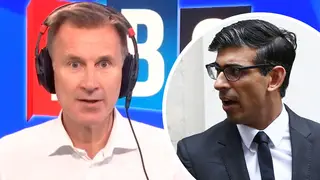 Jeremy Hunt backing Rishi Sunak in Tory leadership race 'really on character grounds'