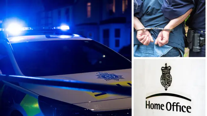 Crime figures have reached a new high, but Home Office stats show charges are at a record low