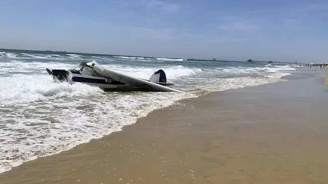Beach Plane Crash