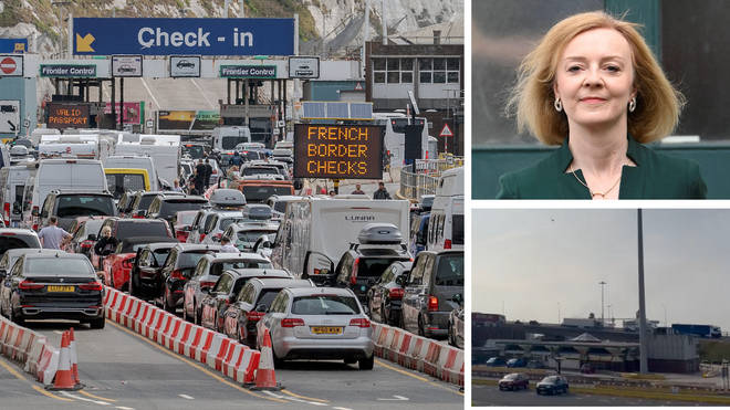 Liz Truss has called for more action from France to tackle hours-long queues around Dover