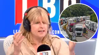 Rachel Johnson blames post-Brexit checks for Kent travel chaos