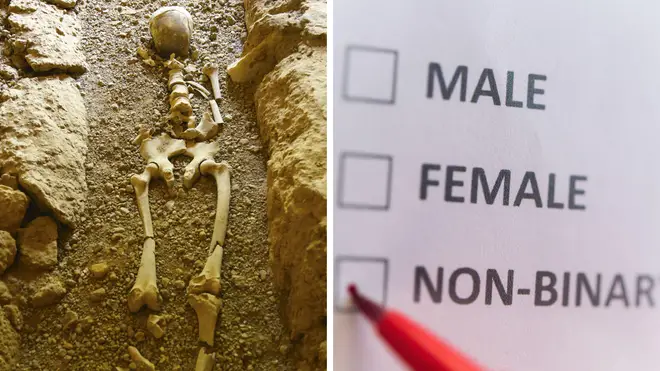 A group of activists have urged archaeologists not to categorise the gender of skeletons using only 'male' and 'female'