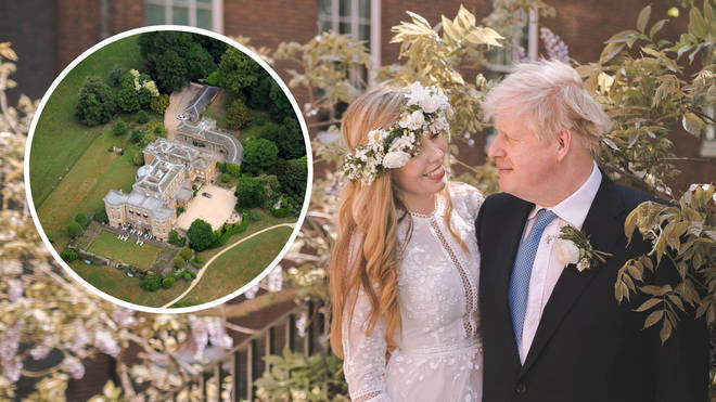 Boris Johnson is believed to be holding a party at Daylesford House