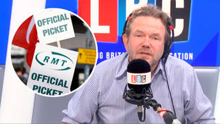 'You're jealous': James O'Brien dissects caller's opposition to striking workers