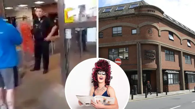Protesters disrupted a drag queen reading time in Reading