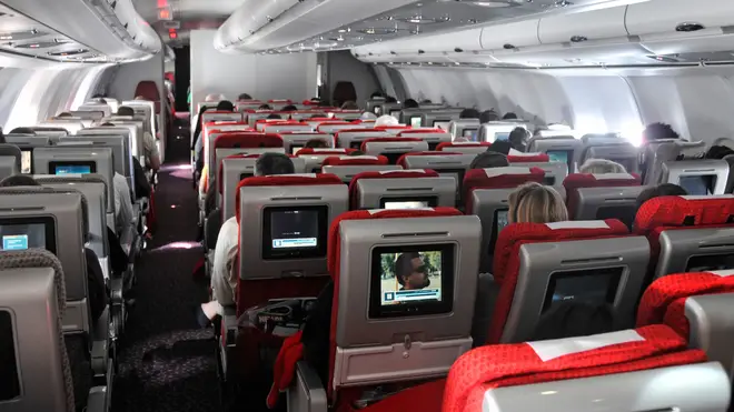 The incident happened on a Virgin Atlantic flight travelling between London and Los Angeles