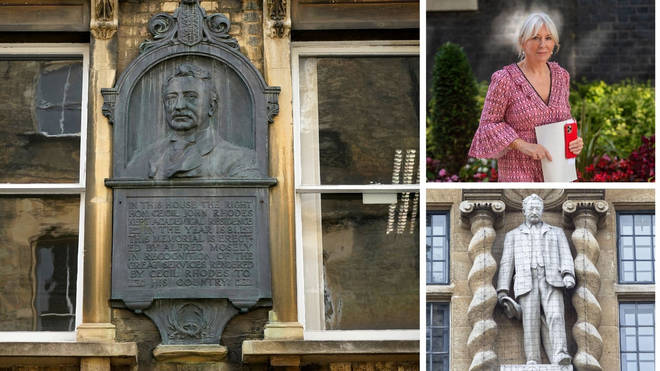 Nadine Dorries steps in to protect Rhodes plaque in Oxford