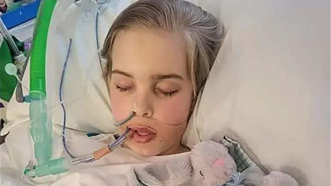 Archie, 12, is on life support