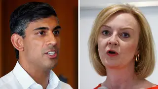 Liz Truss has played down her lead over Rishi Sunak in the contest to become PM