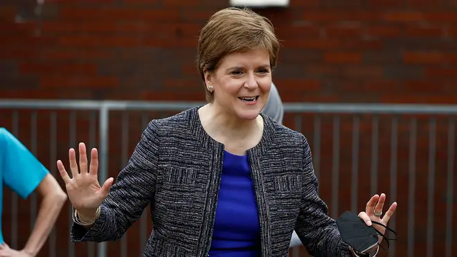Nicola Sturgeon was branded an "attention seeker" by the Tory leadership hopeful.