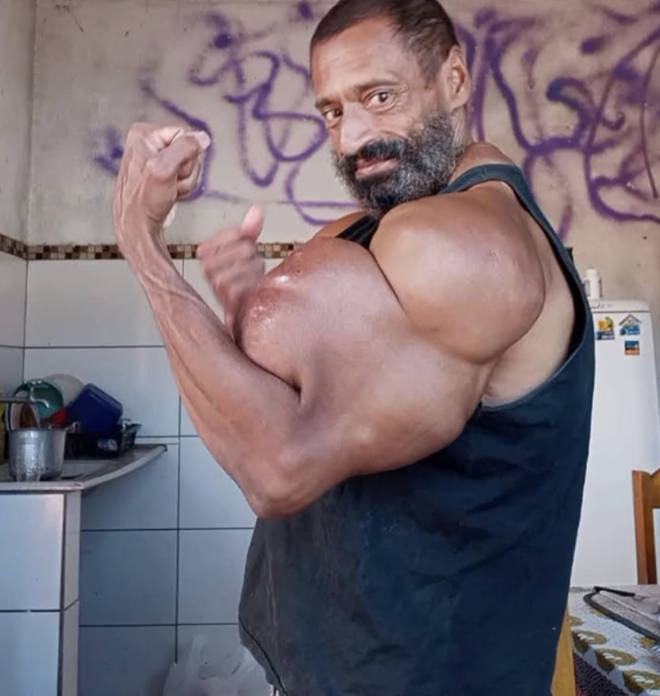 The bodybuilder said he had become known as "Hulk"