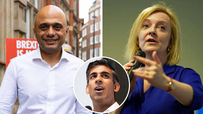 Sajid Javid has backed Liz Truss to become Britain's next prime minister, in a huge blow to Rishi Sunak.