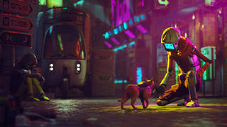 Art from the Stray video game, developed by BlueTwelve Studio