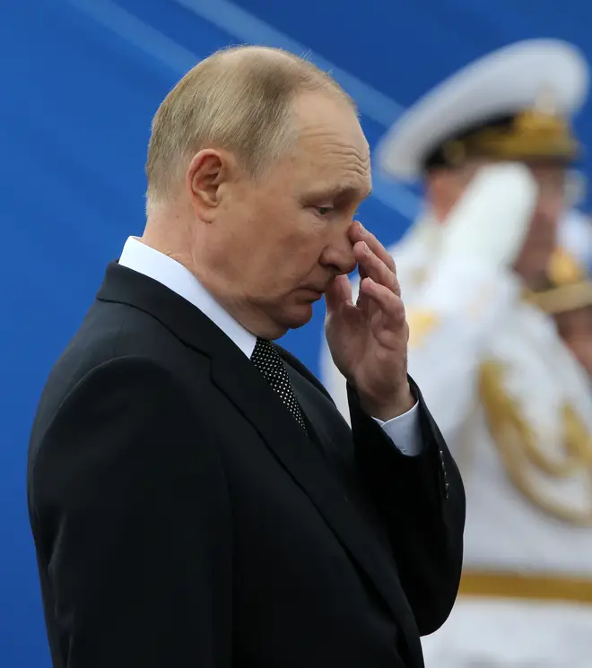 Putin could be using a double, a Ukrainian intelligence chief has claimed