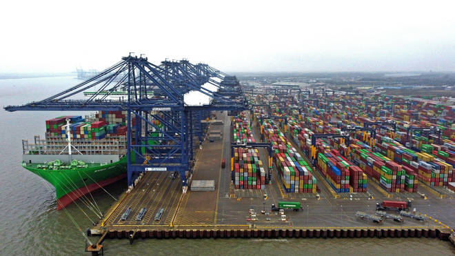 Workers at the Port of Felixstowe in Suffolk, Britain's biggest and busiest container port, have voted to go on strike.
