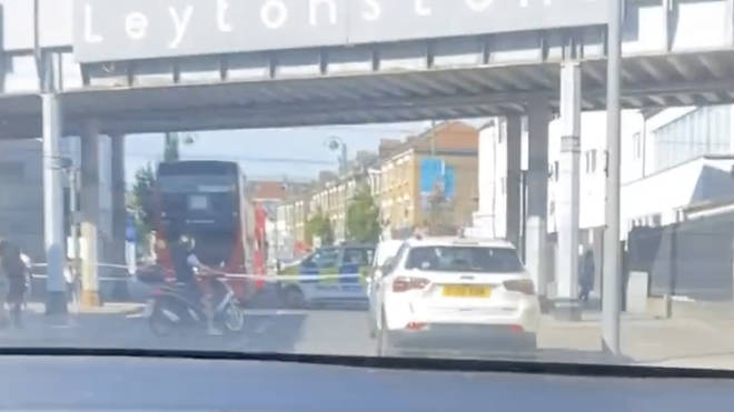The victim was stabbed to death in broad daylight in east London