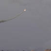 Rockets are launched from Gaza towards Israel