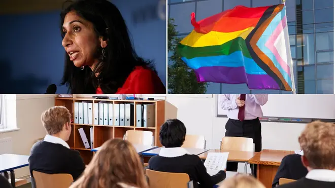 Suella Braverman to warn teachers it is 'unlawful' for children of different biological sexes to share toilet spaces
