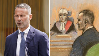Ryan Giggs is accused of assaulting and controlling behaviour against his former girlfriend Kate Greville, 36, which he denies.