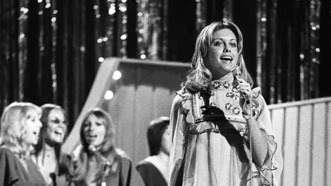 Olivia Newton-John performed in Eurovision in 1974