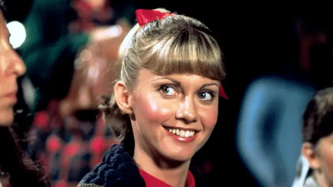 The actress immortalised the role of goody-goody high school student Sandy