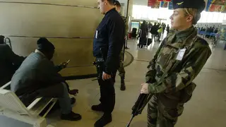 French police shoot dead knifeman in Charles de Gaulle airport